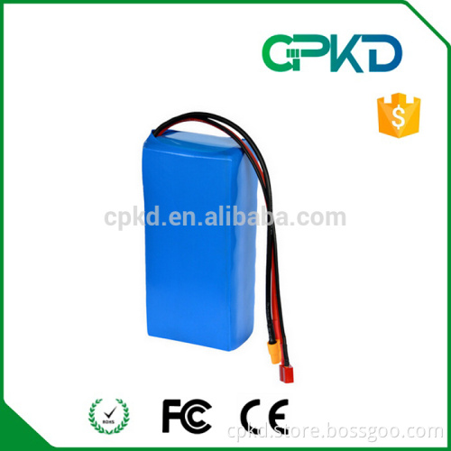 wheelbarrow battery 60V 18650 battery pack 2200mah capacity lithium ion battery